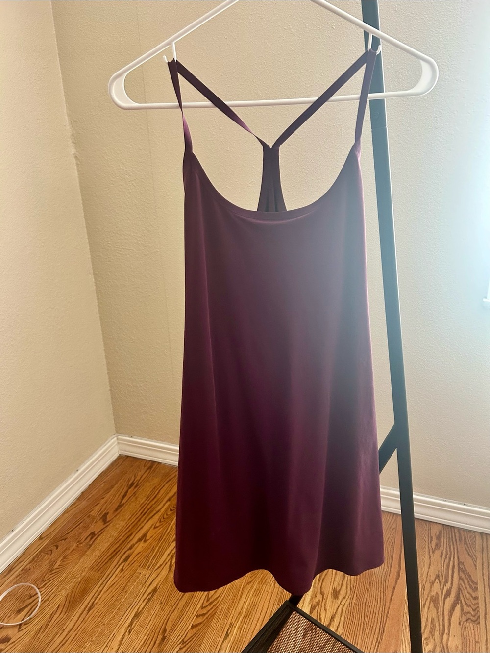 Outdoor Voices workout Dress in plum